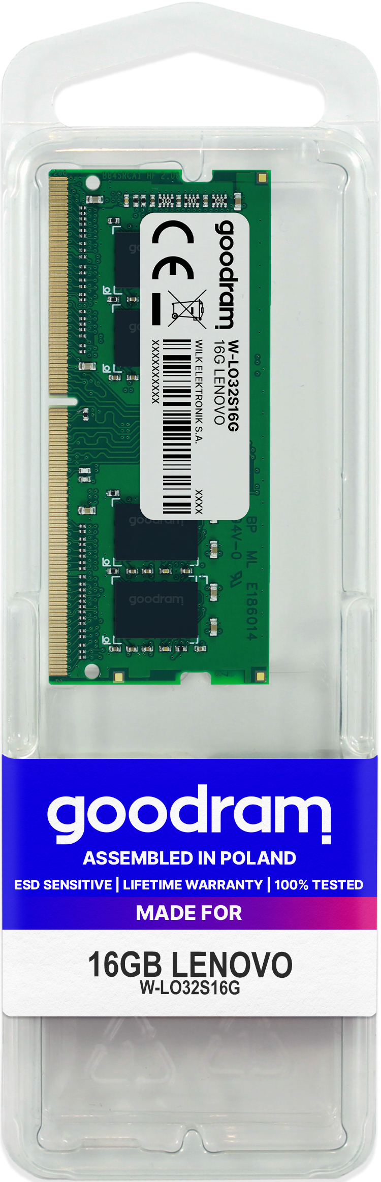 Goodram W-LO16S08G memory module – image 2