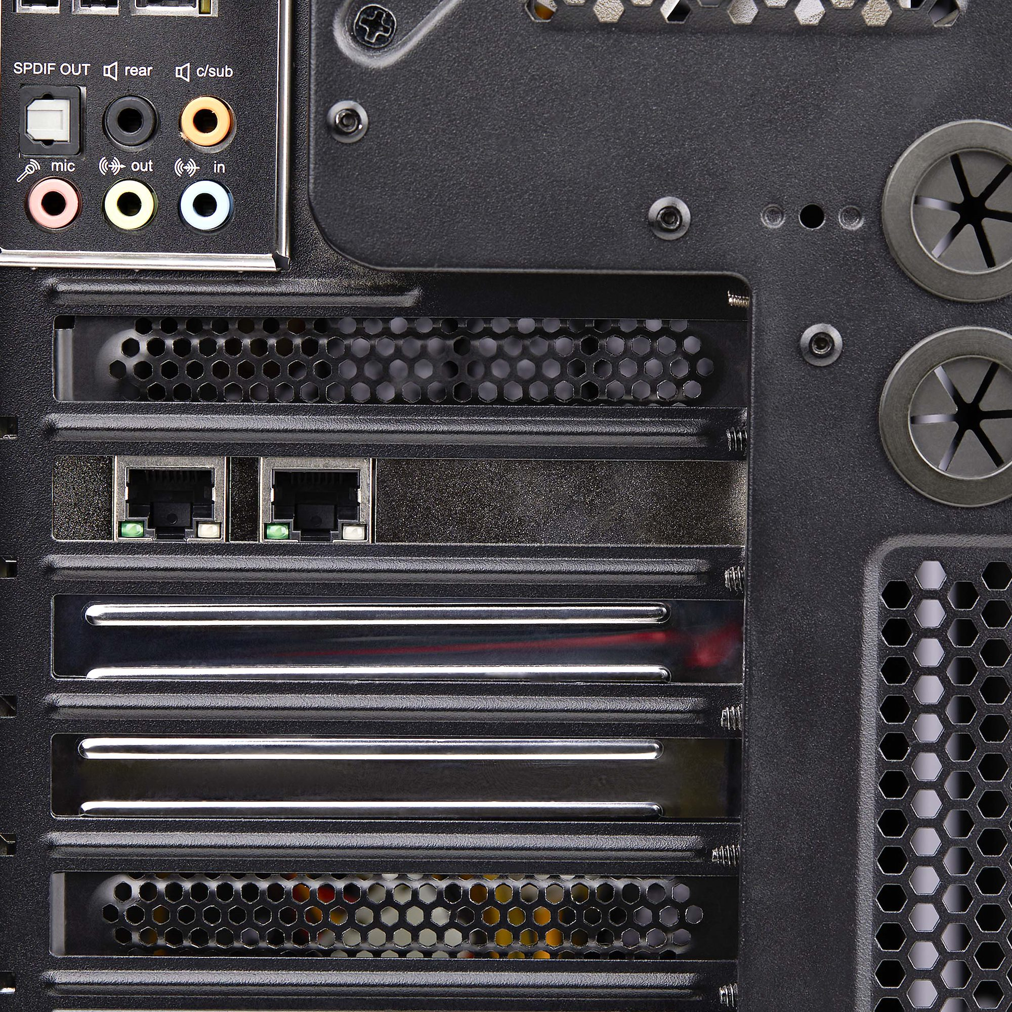 صورة StarTech.com ST1000SPEXD4T بطاقة شبكة جيجابت إيثرنت مزدوجة PCIe