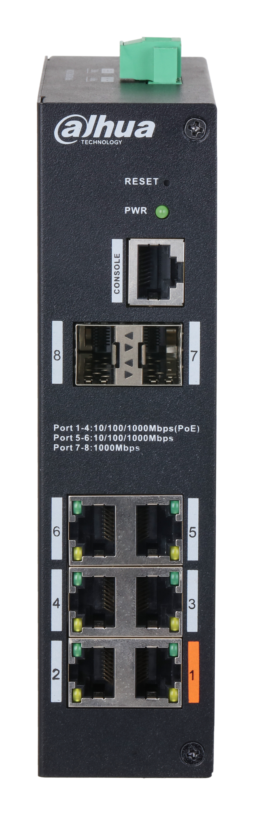 Dahua Technology HS4208-4GT-60 network switch Managed L2 Gigabit Ethernet (10/100/1000) Power over Ethernet (PoE) Desktop Black – image 2
