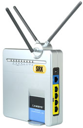 Linksys Wireless-G Broadband Router with SRX400