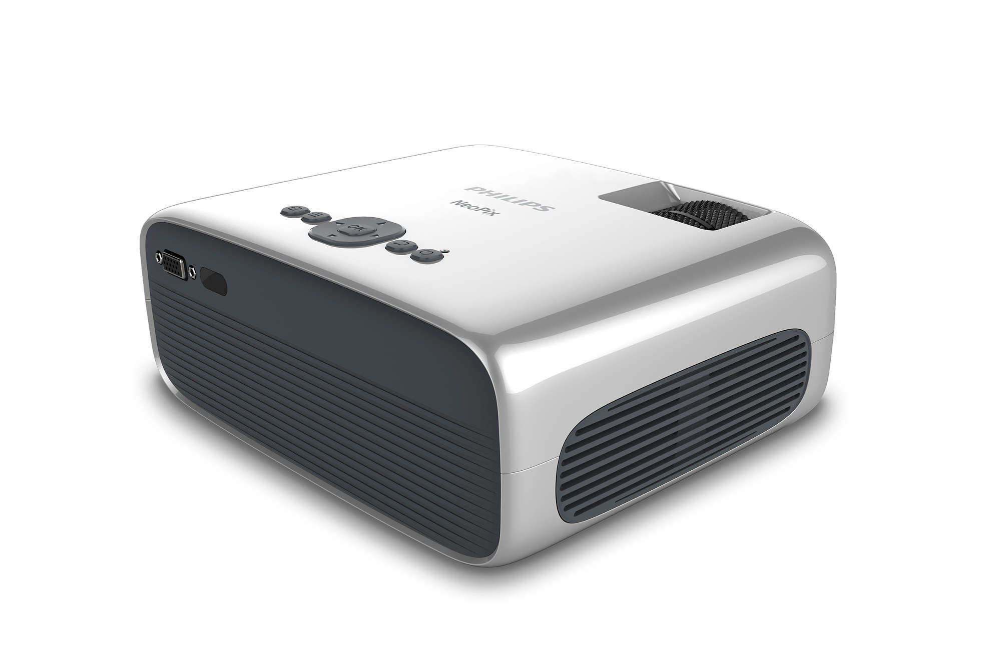 Philips NPX641/INT data projector Short throw projector LCD 1080p (1920x1080) Silver – image 2