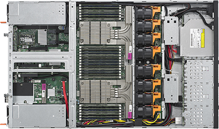 NEC Express5800/R120g-1M Intel® C612 Rack (1U) Black – image 3