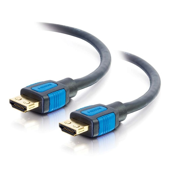 C2G Cavo HDMI ad alta velocità di 3 piedi con connettori di aggancio - 4K 60 Hz