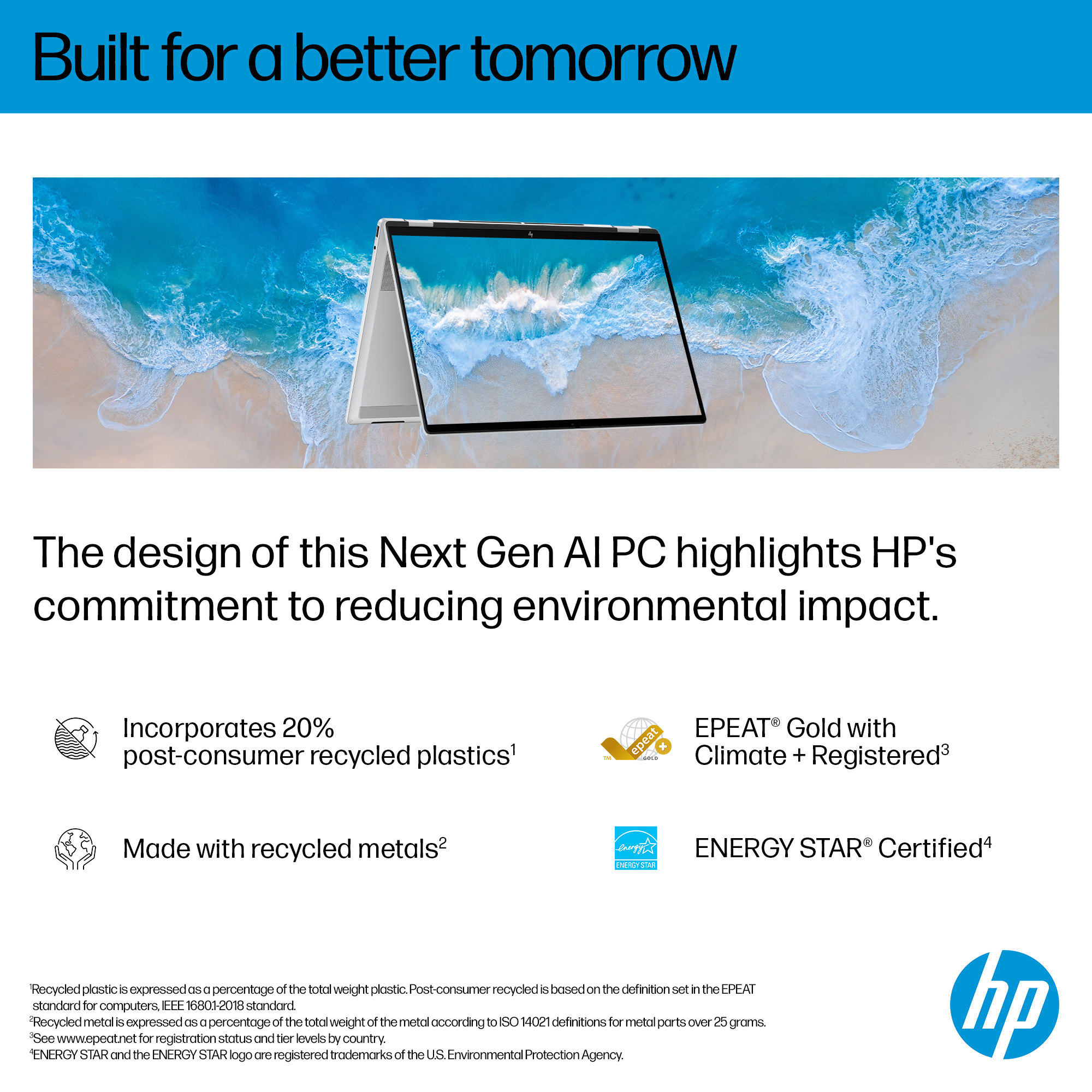 HP OmniBook X Flip Laptop Next Gen AI 16-as0503na Copilot+ PC Intel Core Ultra 5 226V Hybrid (2-in-1) 40.6 cm (16″) Touchscreen 2K 16 GB LPDDR5x-SDRAM 512 GB SSD Wi-Fi 7 (802.11be) Windows 11 Home Silver image 8