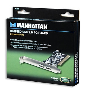 Manhattan Hi-Speed USB 2.0 PCI Card – image 3