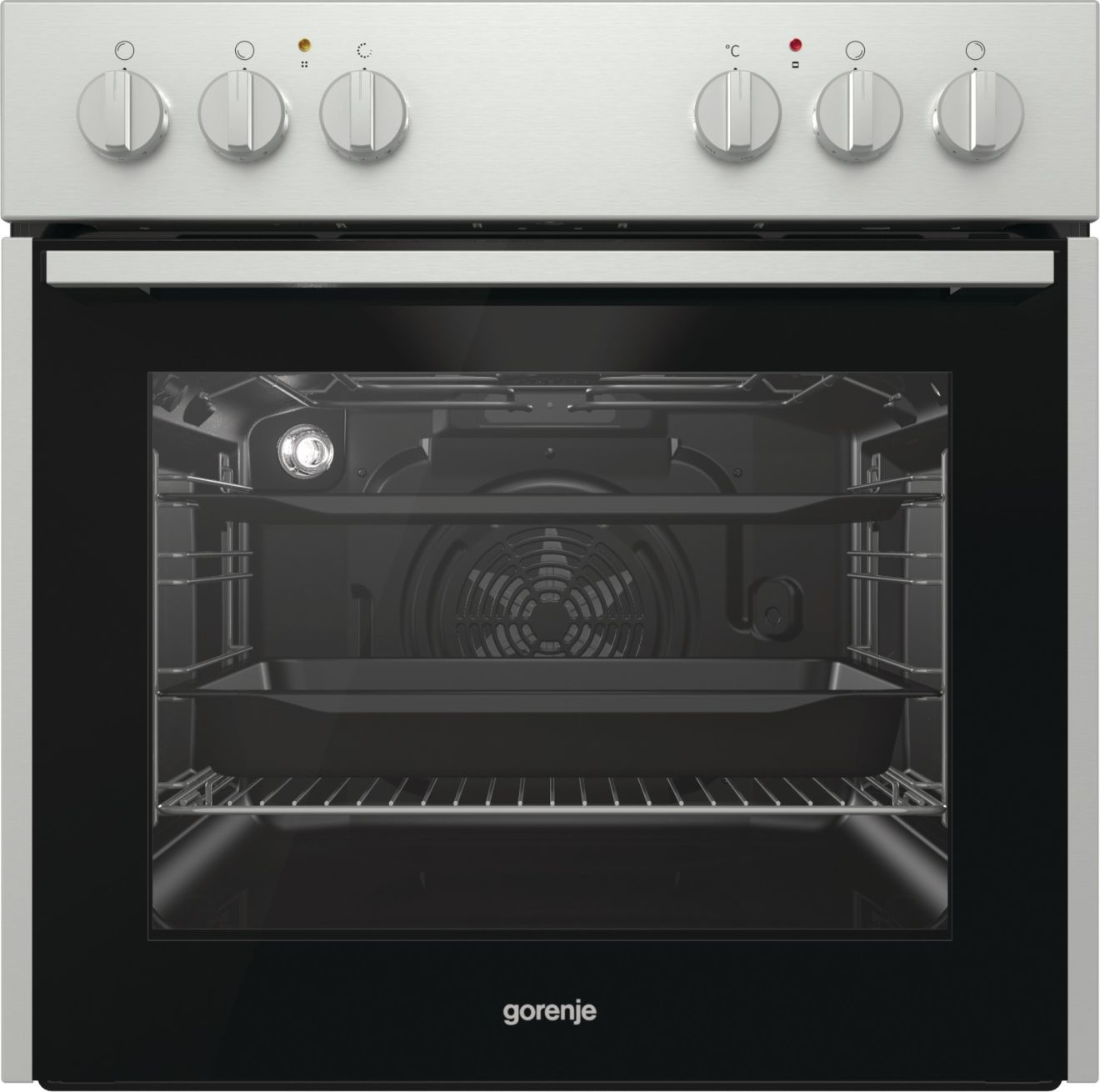 Gorenje BC715E10XK Black, Stainless steel – image 2
