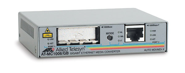 Allied Telesis AT-MC1008/GB network media converter 1000 Mbit/s