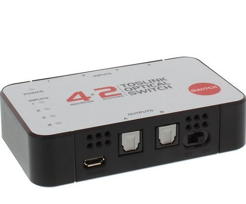 InLine 89906D audio switch Black