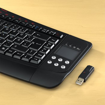 Hama Entertainment keyboard RF Wireless Black – image 7