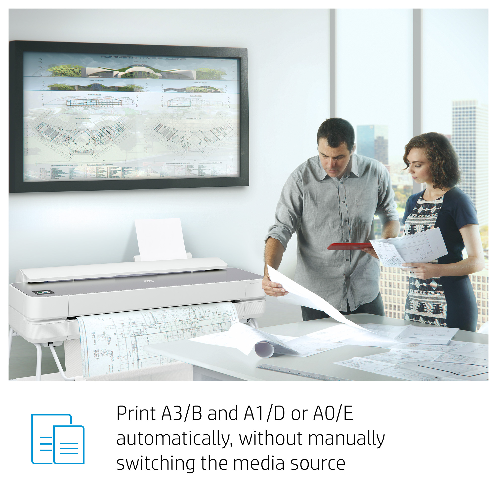 HP DesignJet Studio Steel 36-in Printer – image 7