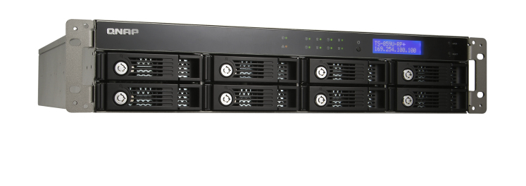 QNAP TS-859U-RP+, 8x 3 TB – image 4
