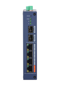Dahua Technology CHS4206-4GT-60 network switch Managed L2 Gigabit Ethernet (10/100/1000) Power over Ethernet (PoE) Desktop Blue – image 4