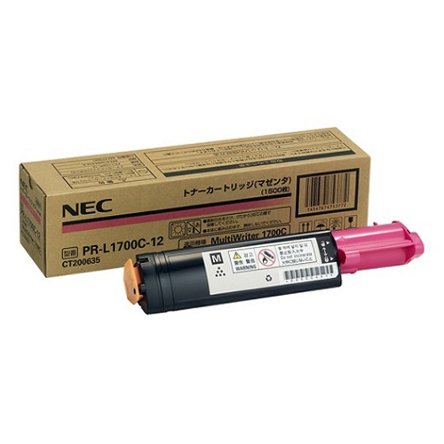 NEC PR-L1700C-12 toner cartridge 1 pc(s) Original Magenta