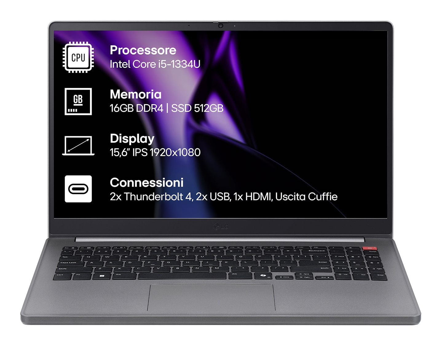 LG Gram 15UB50T-G Intel® Core™ i5 i5-1334U Laptop – image 2