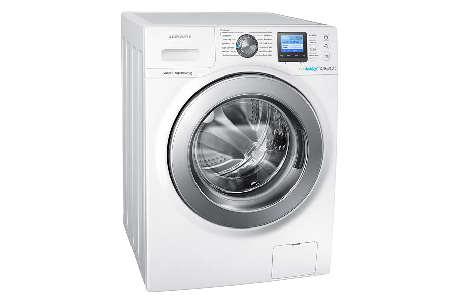 Samsung WD12F9C9U4W washer dryer Freestanding Front-load White – image 4