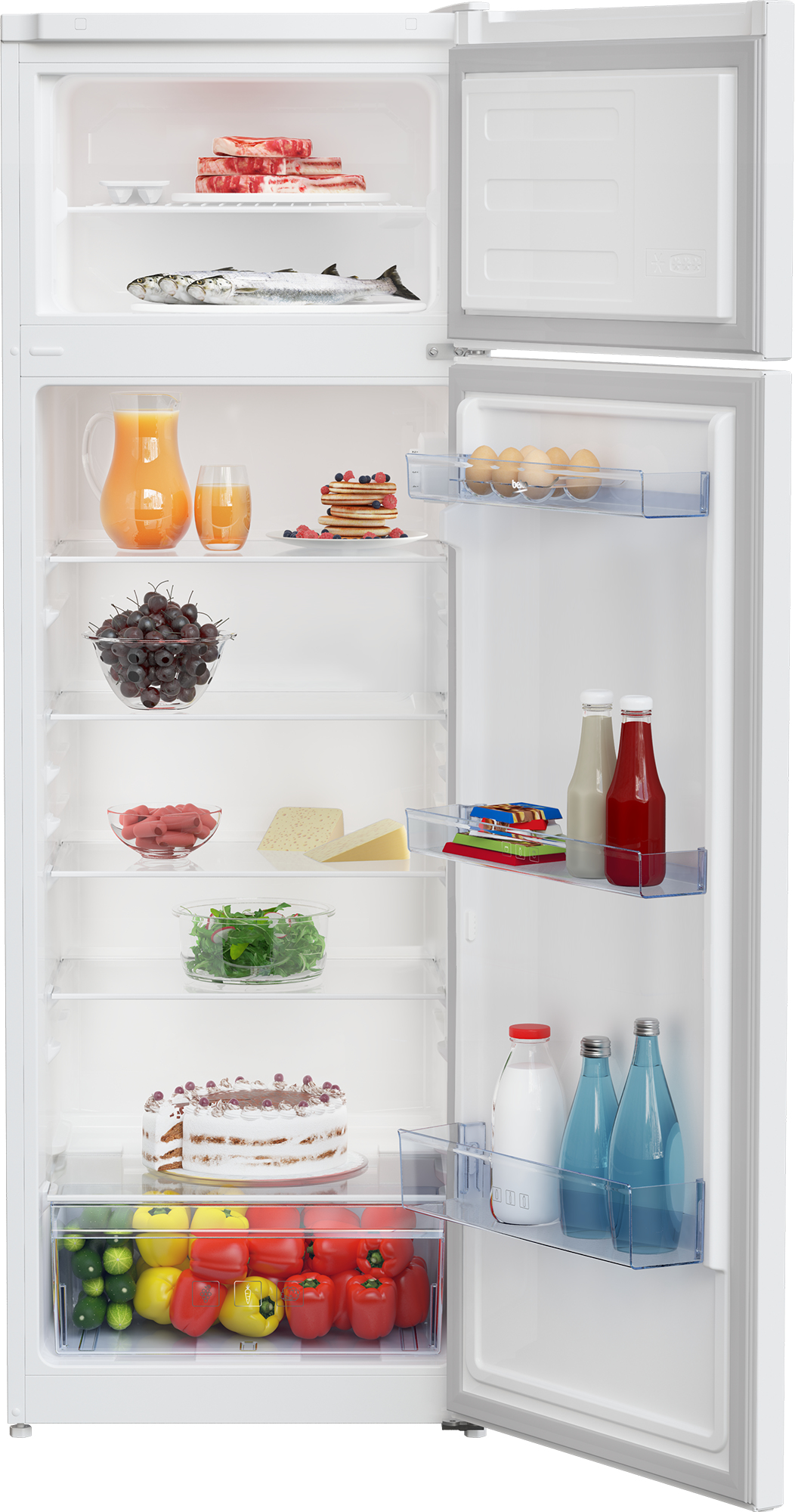 Beko RDSA280K30WN fridge-freezer Freestanding – image 3