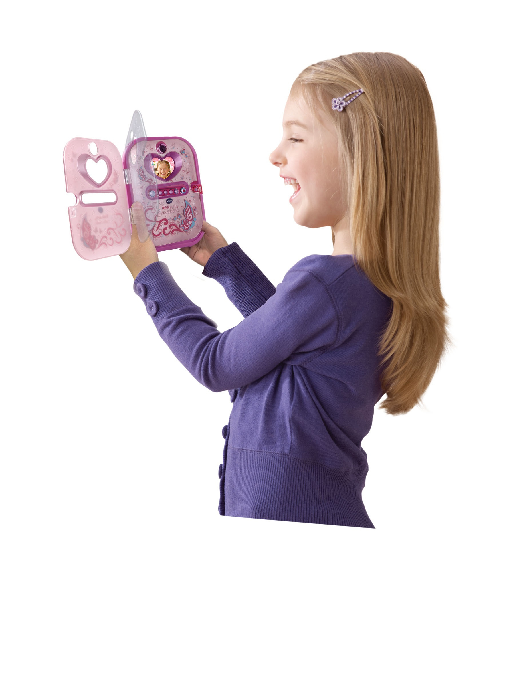 VTech KidiSecrets Selfie Music Azerty roze – image 4
