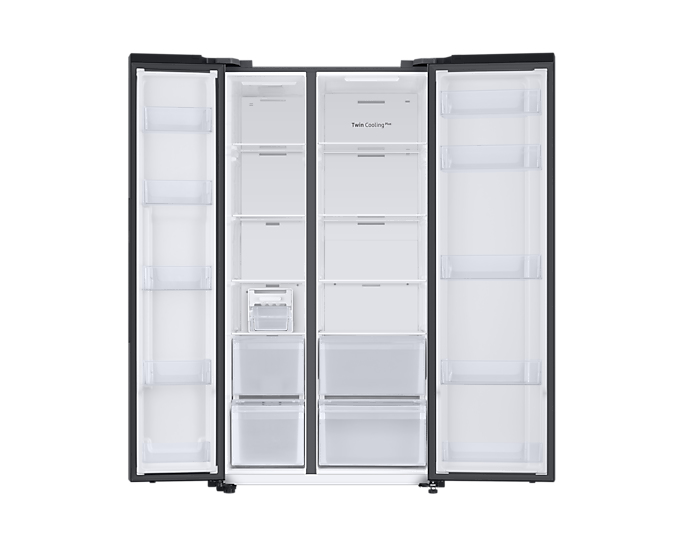 Samsung RS66A8100B1/EF side-by-side refrigerator Freestanding Graphite – image 5