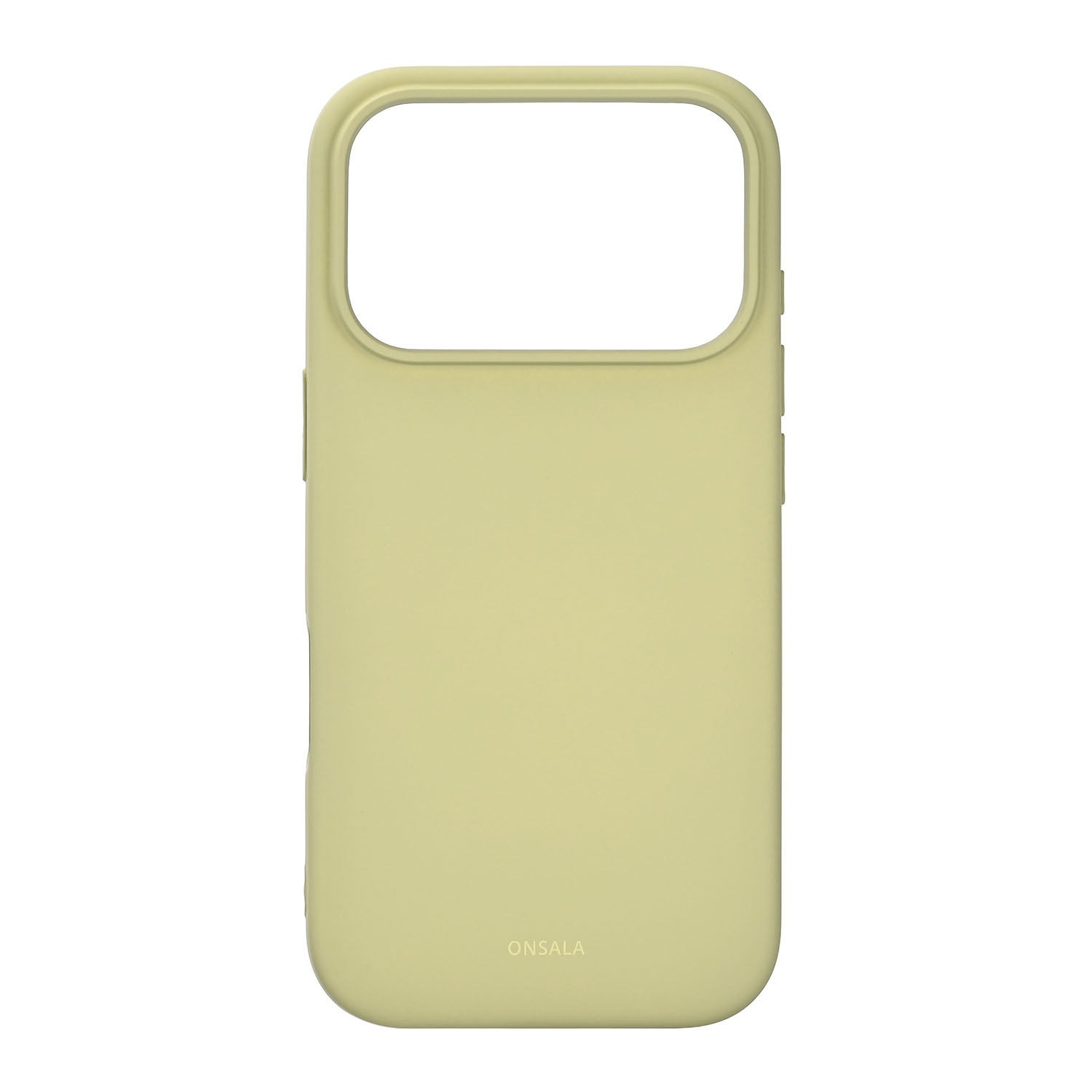 Onsala Phone Case with Silicone Feel Lime - iPhone 17 Pro/18 Pro