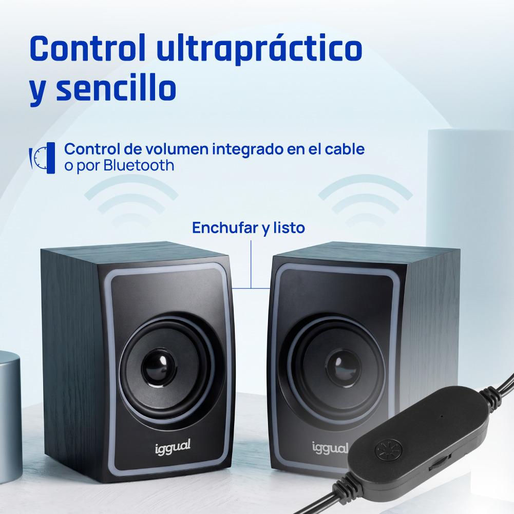 iggual IGG320716 loudspeaker Black Wired & Wireless – image 4