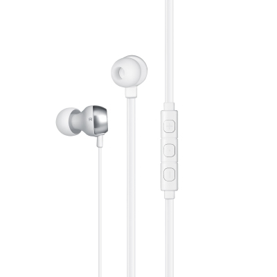 Celly HSS-F530AGEUWH headphones/headset Wired In-ear Aluminium, White – image 3