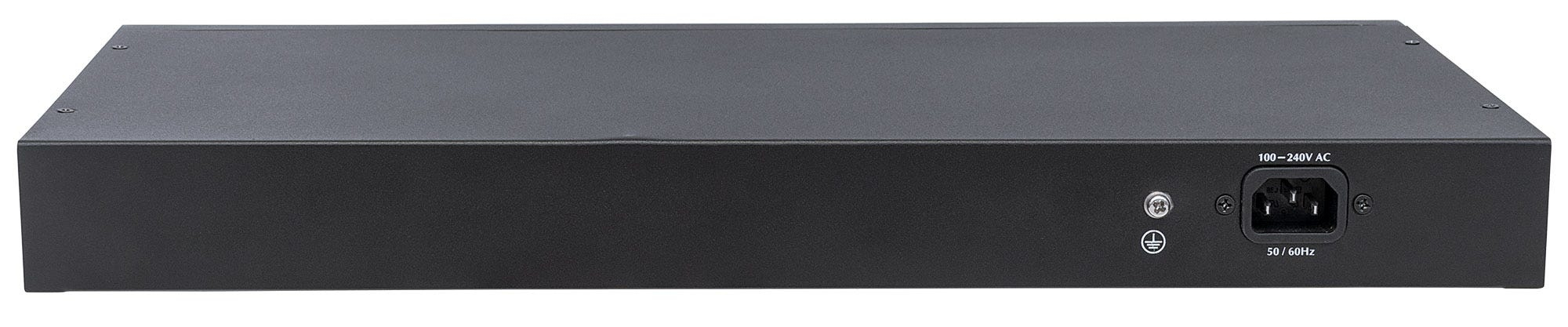 Intellinet 24-Port Gigabit Ethernet PoE+ Switch with 2 SFP Ports, LCD Display, IEEE 802.3at/af Power over Ethernet (PoE+/PoE) Compliant – image 5