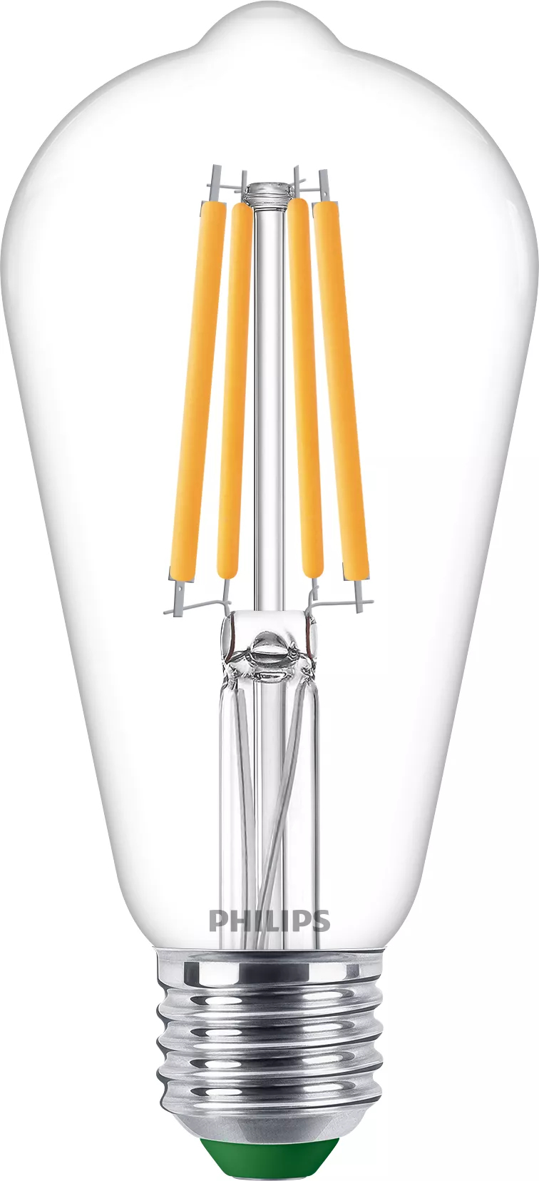 Filament-Lampe, transparent, 60W ST64 E27