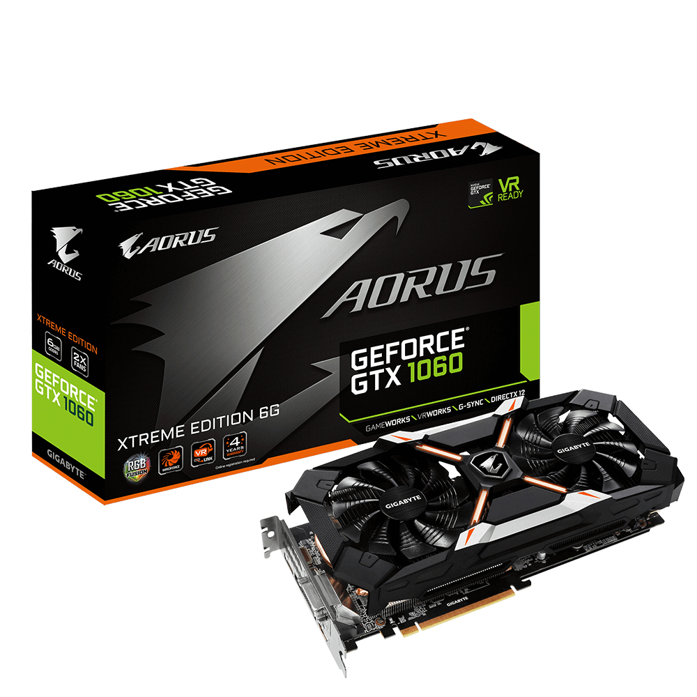 GIGABYTE GV-N1060AORUS X-6GD (REV. 2) – image 2