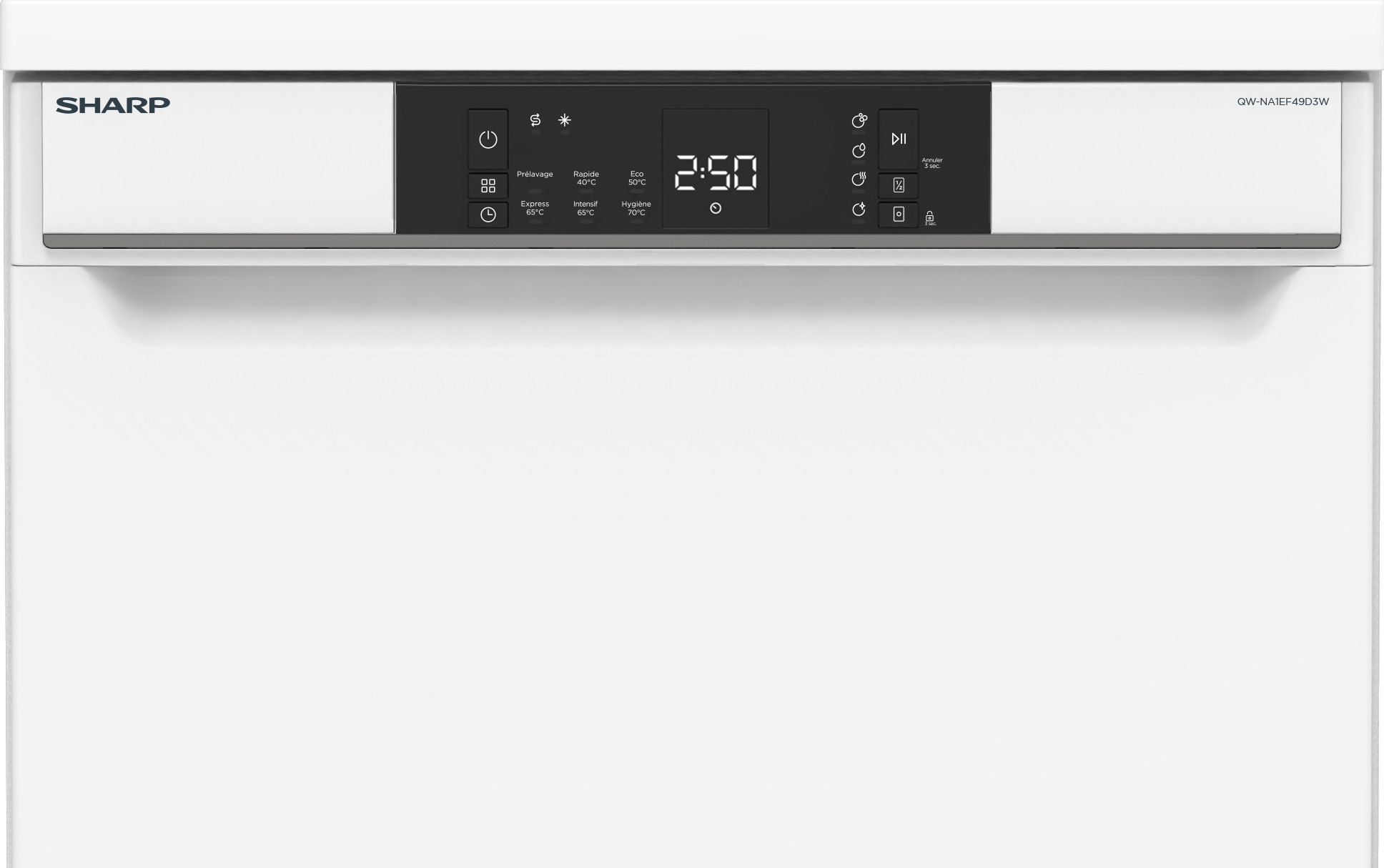 Sharp QW-NA1FF47D3W2-EN dishwasher 13 place settings – image 8