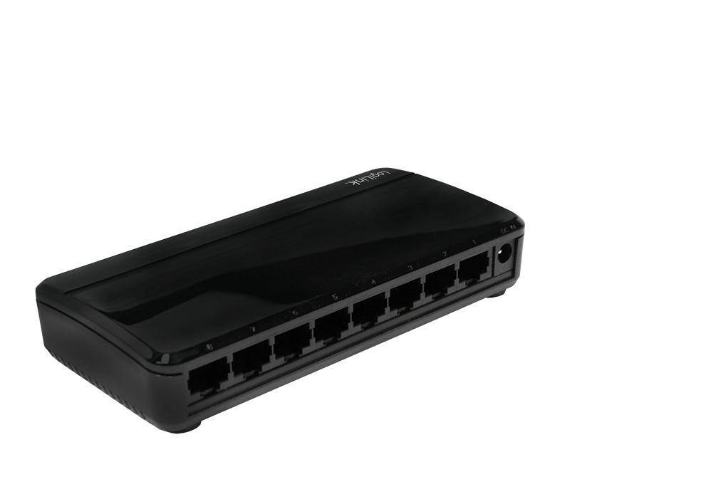 LogiLink NS0106 network switch Unmanaged L2 Gigabit Ethernet (10/100/1000) Black – image 2
