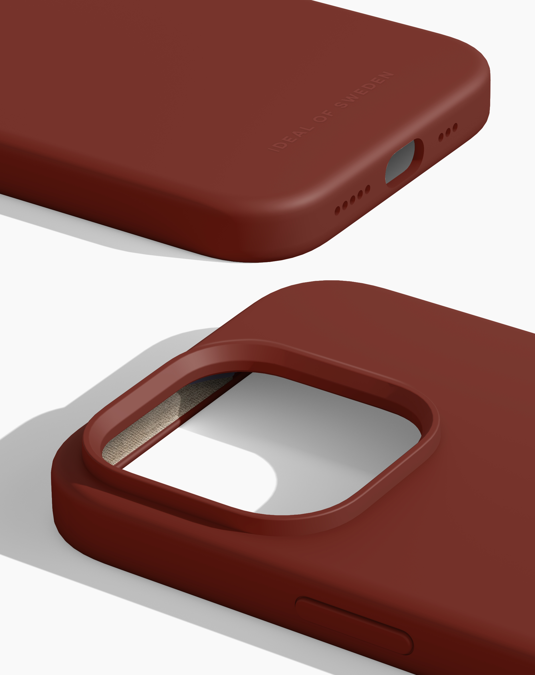 iDeal of Sweden Silicone Case iPhone 14PR Dark Amber