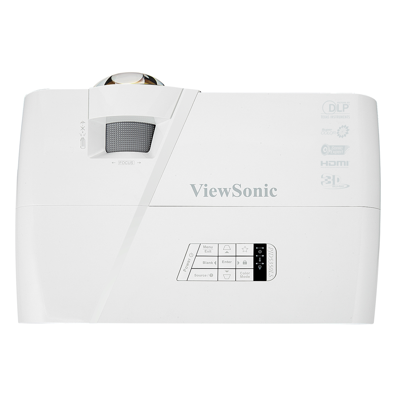 Viewsonic PJD5350LS data projector Standard throw projector 3200 ANSI lumens DLP XGA (1024x768) White – image 2