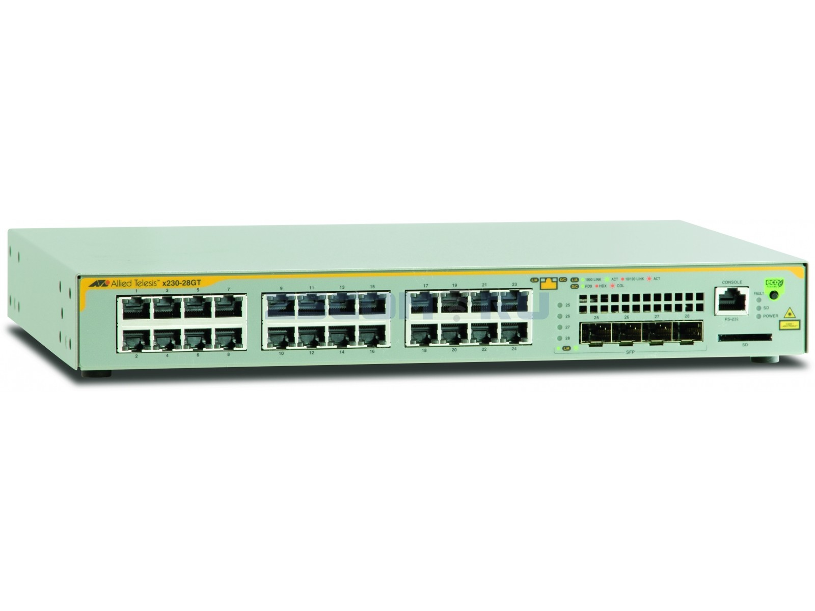 Allied Telesis X230-28GT Managed L3 Gigabit Ethernet (10/100/1000) Grey – image 2