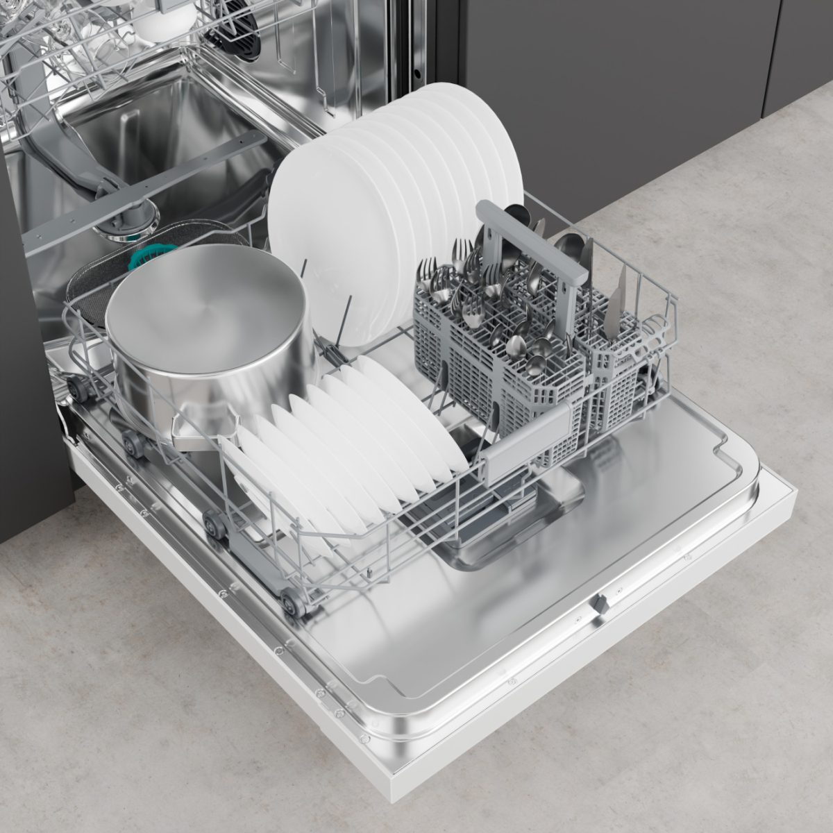 Hisense Built‐in 14‐place dishwasher with C energy class, quiet – image 8