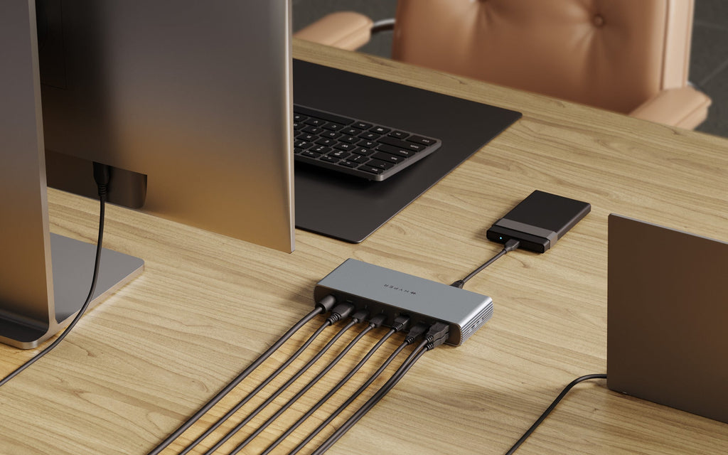 Targus HDTB4D-US laptop dock/port replicator Docking Thunderbolt 4 Grey – image 6