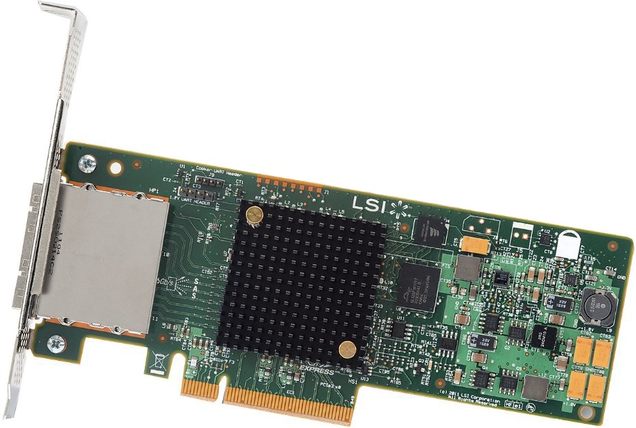 Lenovo LSI9207-8e interface cards/adapter Internal SAS