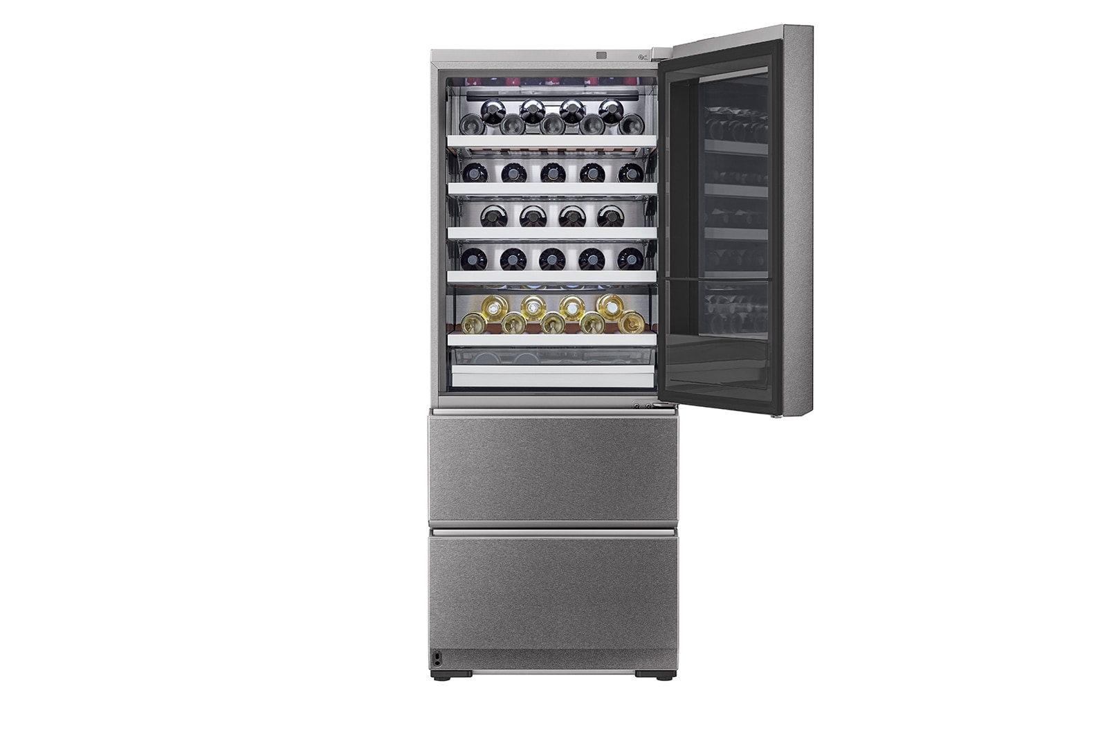 LG LSR200W1 Compressor wine cooler Freestanding Graphite 65 bottle(s) – image 2