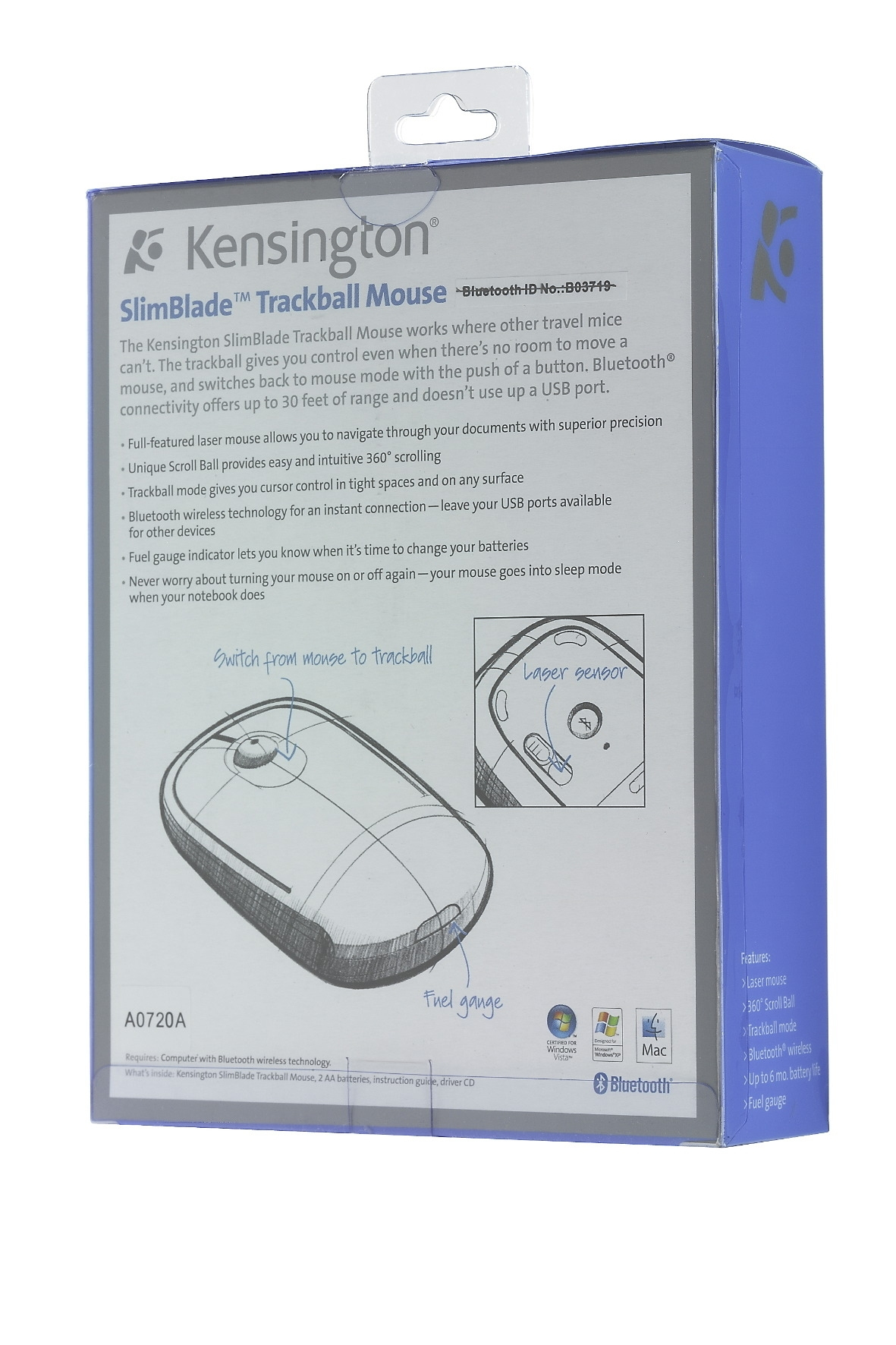 Kensington SlimBlade Trackball Mouse – image 5