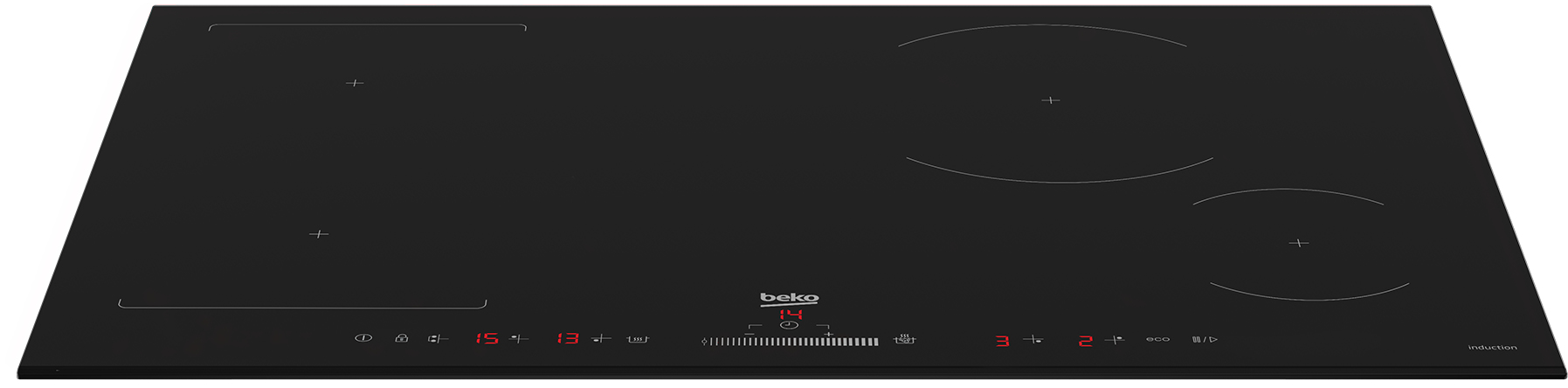 Beko HII84500FHT hob Black Built-in – image 3