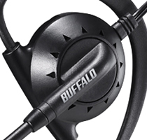 Buffalo BSHSECM100BK headphones/headset Wired Ear-hook Office/Call center Black – image 2