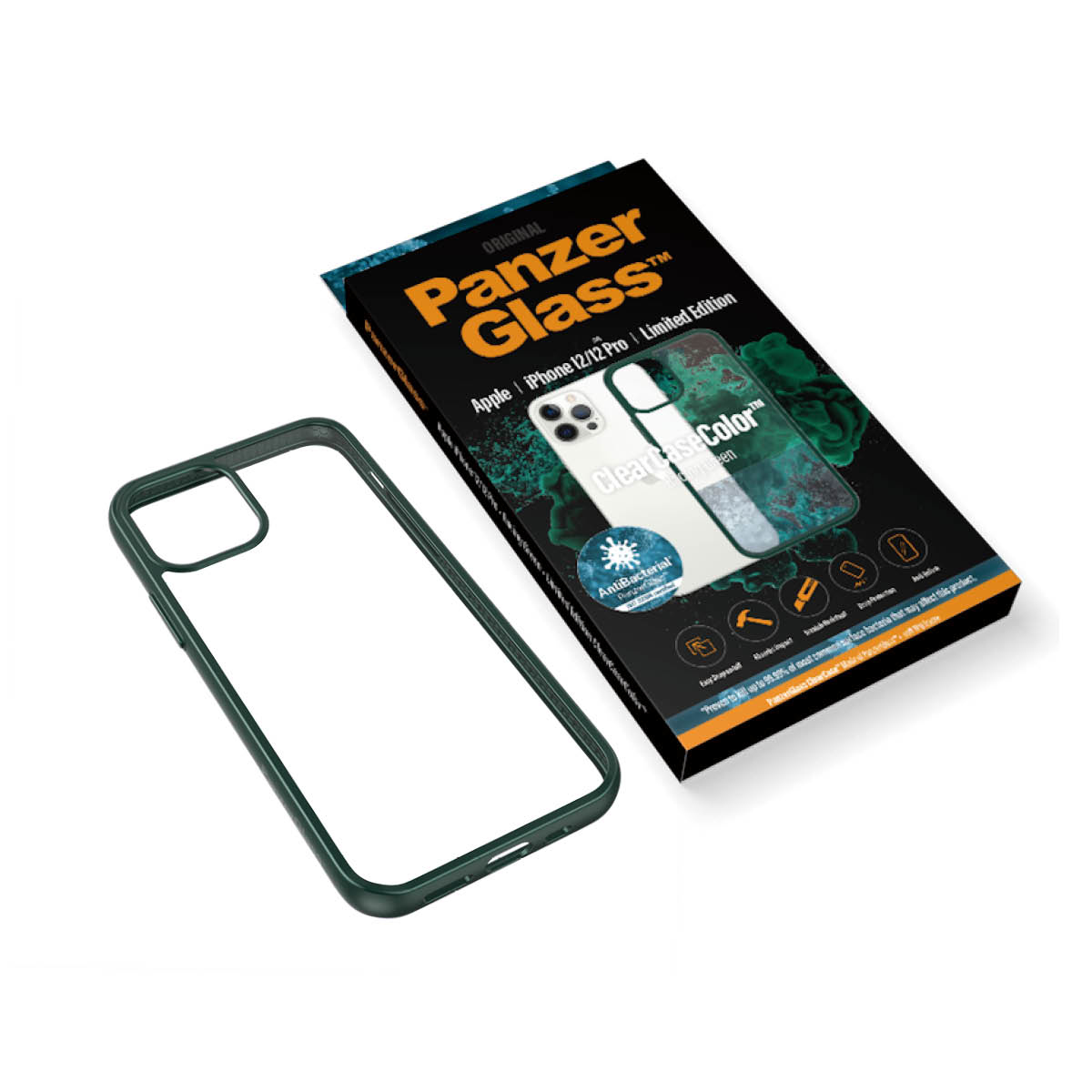 PanzerGlass ® ClearCaseColor™ iPhone 12 | 12 Pro - Racing Green Limited Edition – image 6