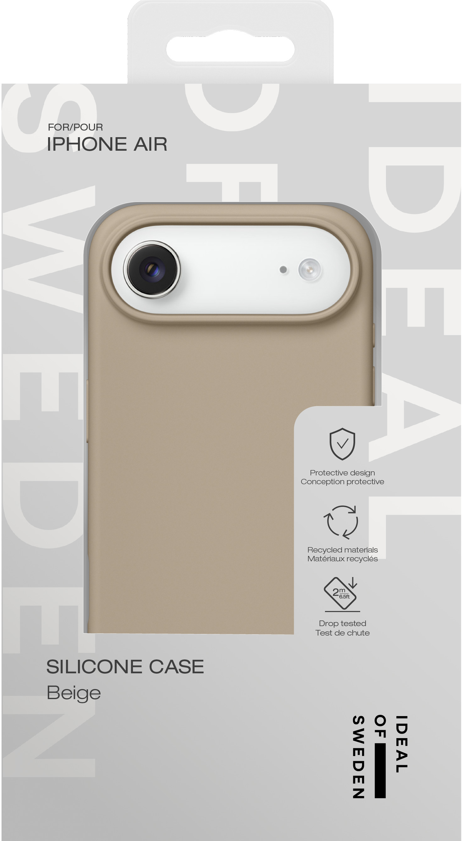 iDeal of Sweden Silicone Case iPhone Air Perfect Beige – image 5