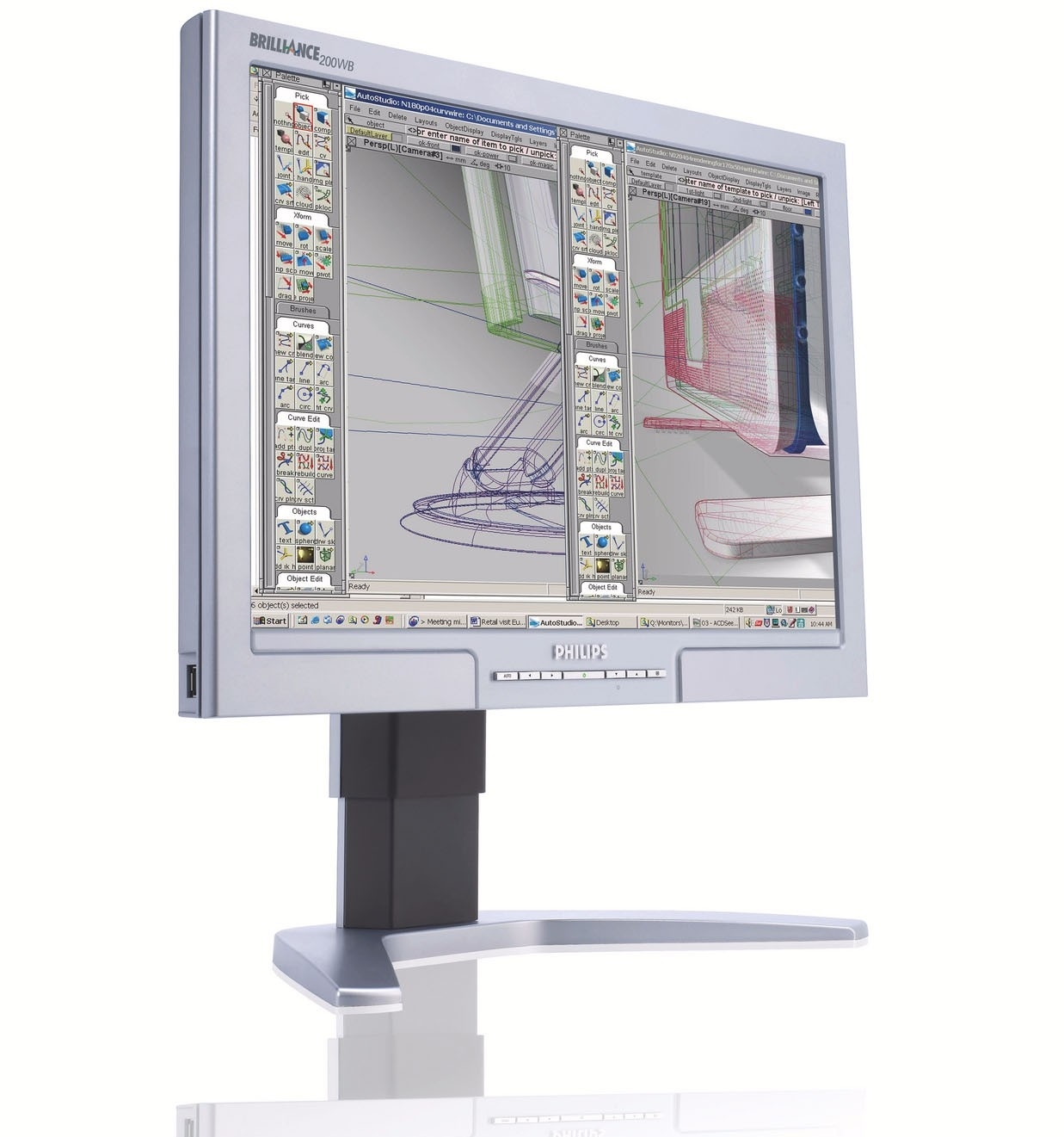 Philips LCD widescreen monitor 200WB7ES/05