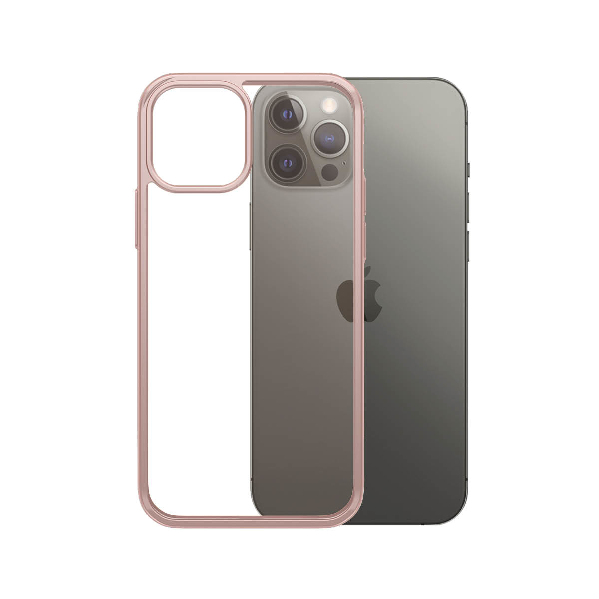 PanzerGlass ® ClearCaseColor™ iPhone 12 | 12 Pro - Rose Gold Limited Edition – image 2