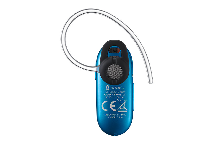 Samsung HM3350 Headset Wireless Ear-hook Micro-USB Bluetooth Blue – image 2