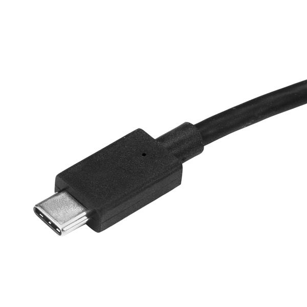 StarTech.com 3-Port USB-C Multi-Monitor Adapter, USB Type-C to 3x DisplayPort 1.2 MST Hub, Triple 1080p – image 3