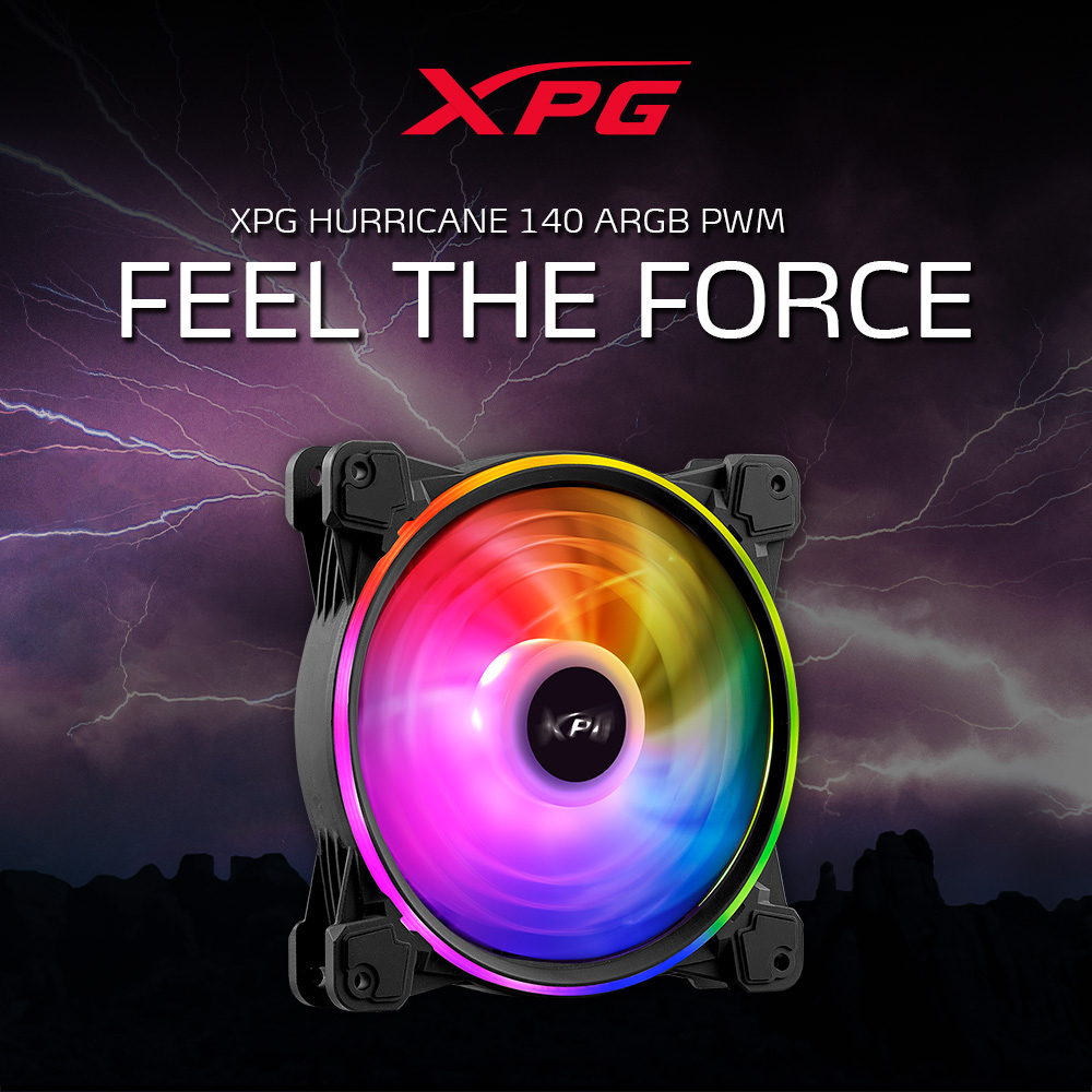XPG HURRICANE 140 ARGB PWM – image 6