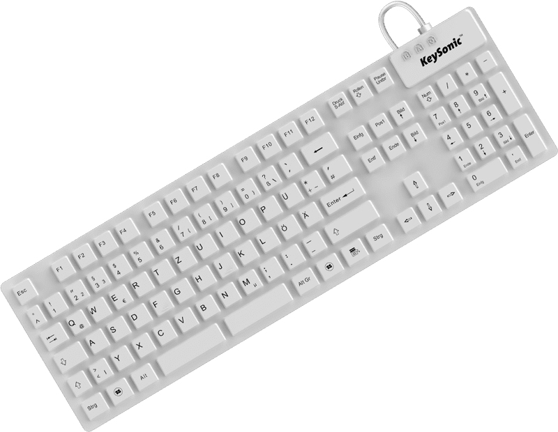 KeySonic KSK-8030 IN (DE) white