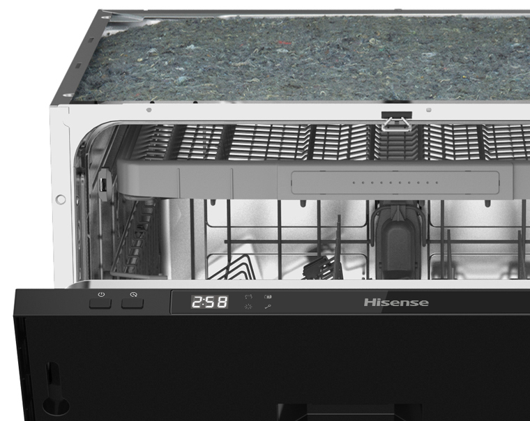 Hisense HV603D40UK dishwasher Semi built-in 14 place settings – image 4