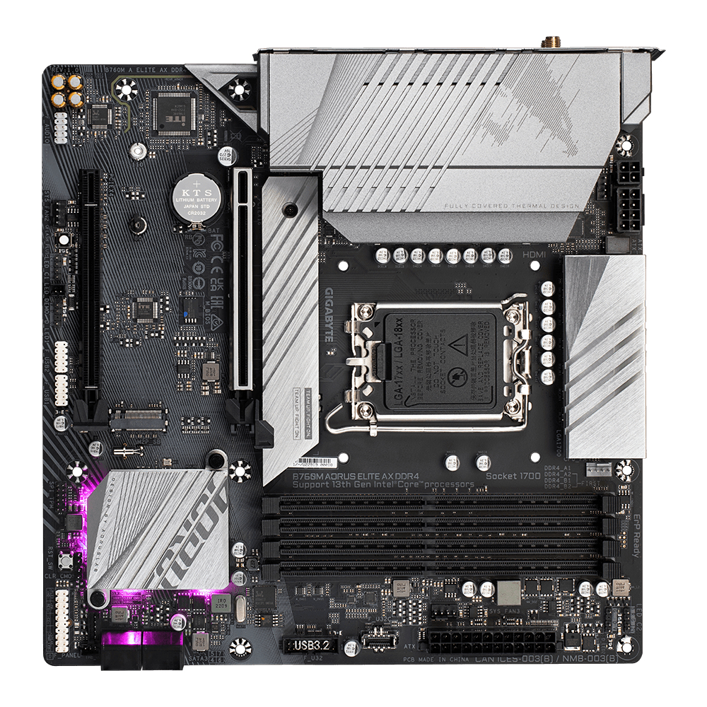 GIGABYTE B760M AORUS ELITE AX DDR4 – image 5